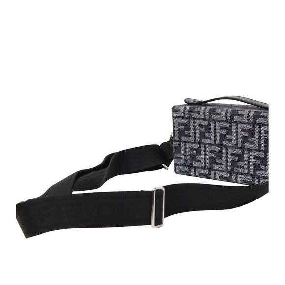 Black Juka Baguette Trunk Crossbody Bag - Picture 6 of 10